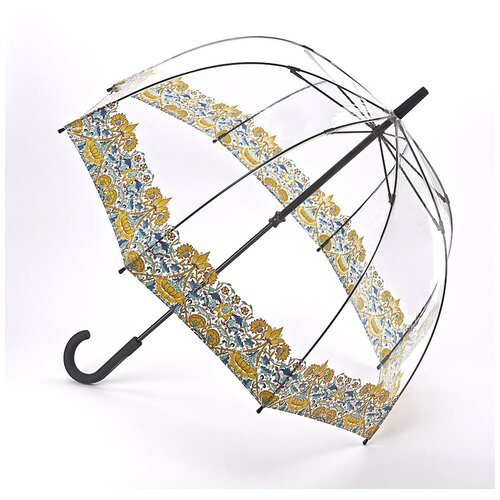 женский зонт-трости fulton, разноцветный