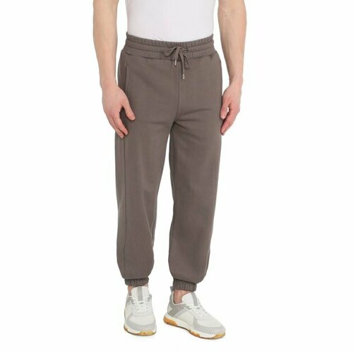 мужские брюки джоггеры maison david, коричневые