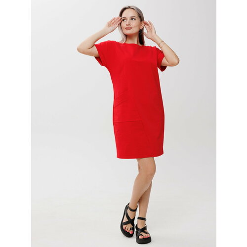 женское платье для офиса n.e.w, красное