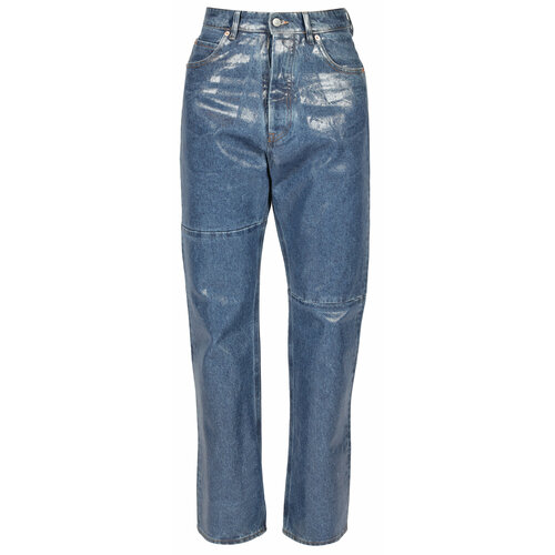 мужские джинсы mm6 maison margiela, голубые