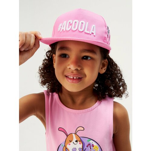 женская кепка acoola, розовая