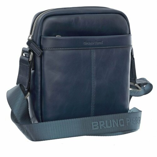 мужская сумка для обуви bruno perri, синяя