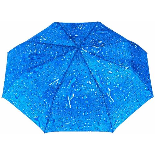 женский зонт raindrops, синий