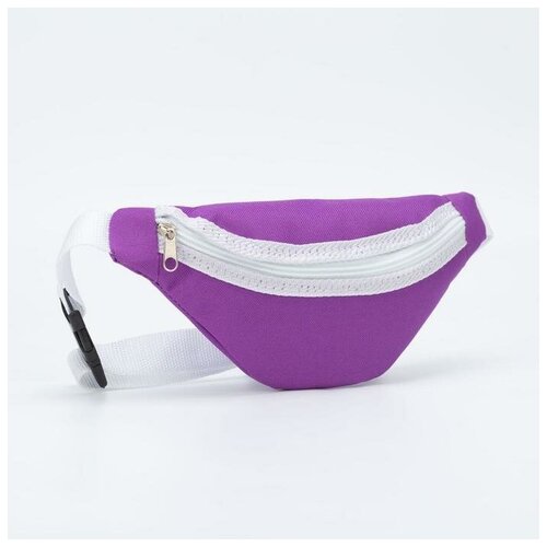поясные сумка зфтс для девочки, фиолетовая