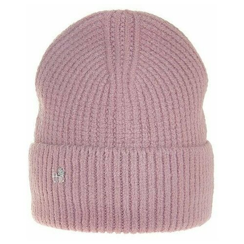 вязаные шапка mialt для девочки, розовая