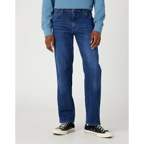 мужские джинсы wrangler бельгия, синие