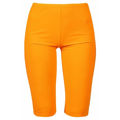 женские брюки mm6 maison margiela, оранжевые