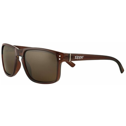 мужские солнцезащитные очки zippo, коричневые