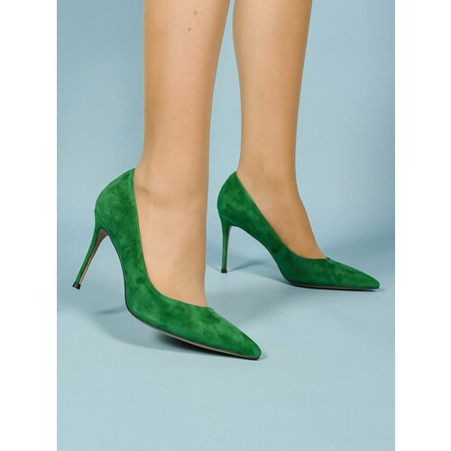 женские туфли-лодочки pier toddi, зеленые