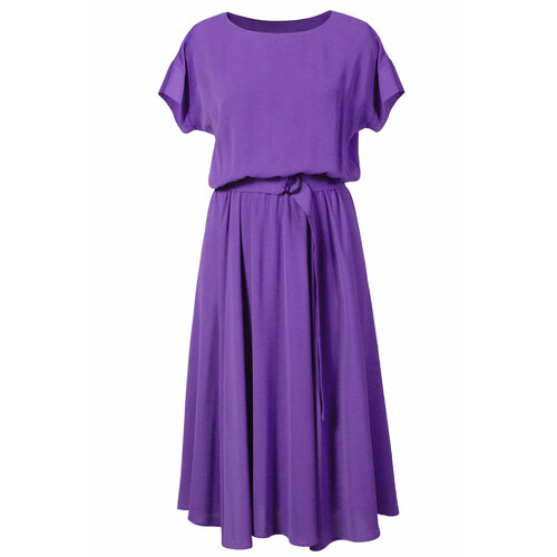 женское платье миди mila bezgerts, фиолетовое