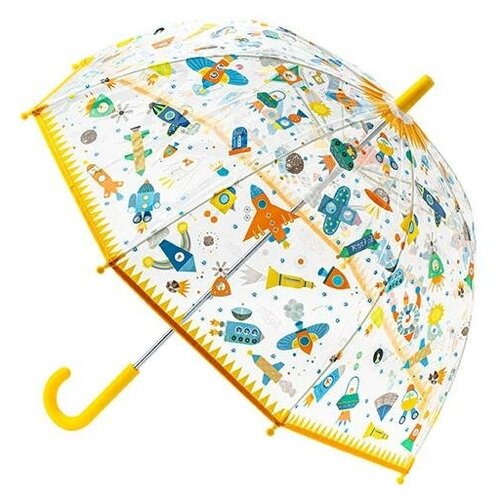 зонт-трости djeco для девочки, оранжевый