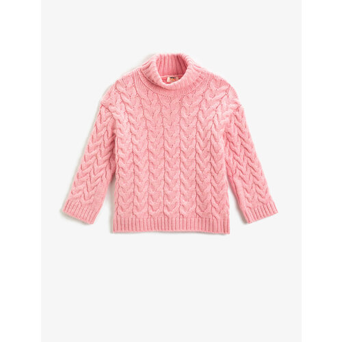 свитер koton для девочки, розовый