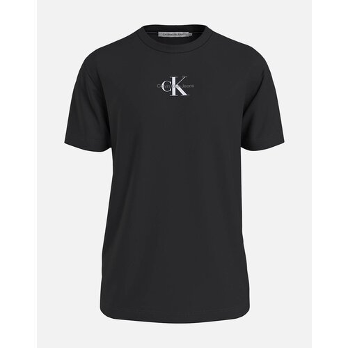 женская футболка с коротким рукавом calvin klein, черная
