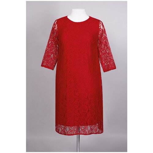 женское платье mila bezgerts, красное