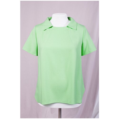 женская блузка mila bezgerts, зеленая