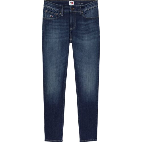мужские джинсы скинни tommy jeans, синие