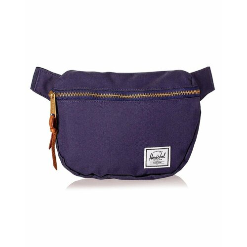 мужская кожаные сумка herschel, фиолетовая