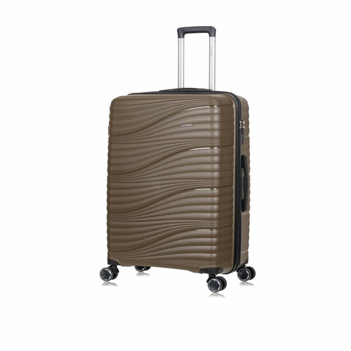 мужской чемодан l’case, коричневый