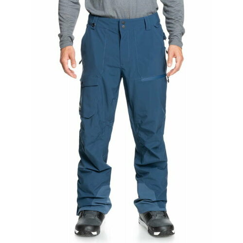 мужские классические брюки quiksilver, синие