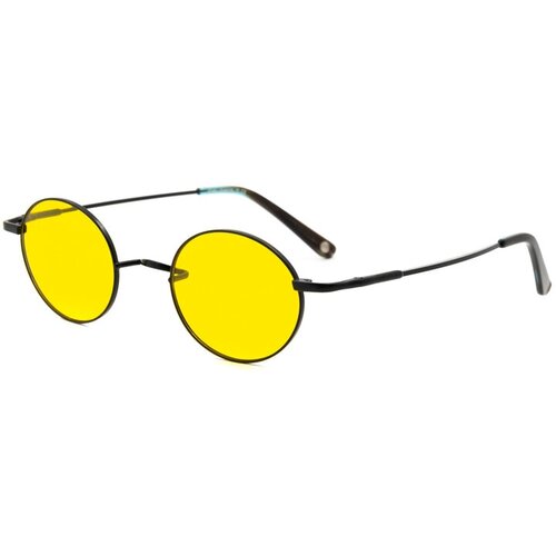 круглые солнцезащитные очки john lennon, желтые