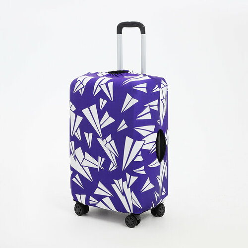 мужской чемодан noname, фиолетовый