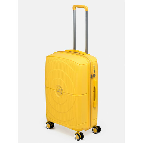 мужской чемодан l’case, желтый