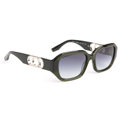 женские солнцезащитные очки trussardi, черные