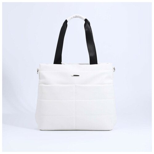 женская сумка-шоперы textura, белая