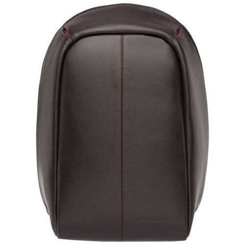 мужской кожаные рюкзак lakestone, коричневый