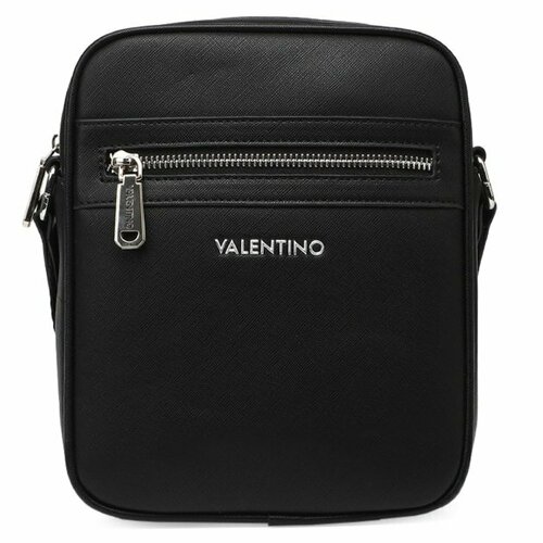 мужская сумка через плечо valentino, черная