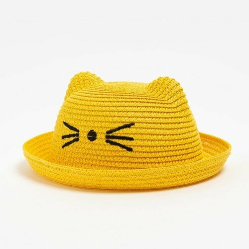 женская шляпа minaku, желтая