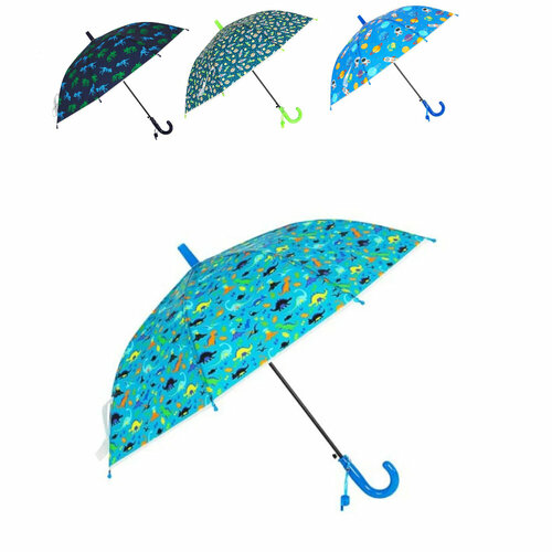 зонт-трости zhorya для мальчика, зеленый