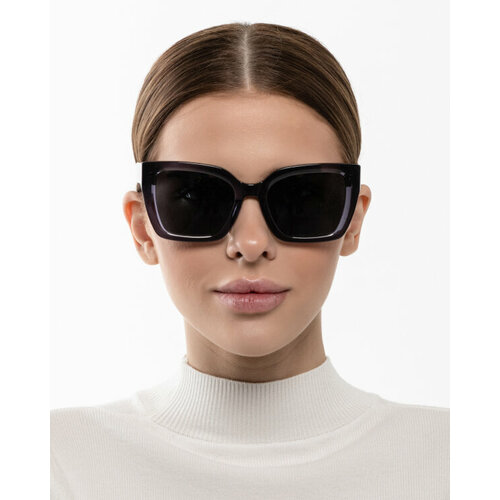 женские солнцезащитные очки optik u, серые