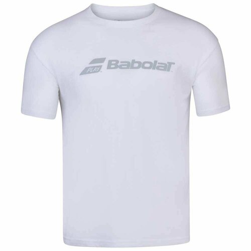 мужская футболка babolat, белая