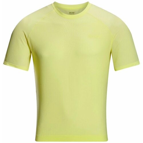 мужская футболка с коротким рукавом cep, желтая