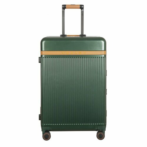 женский чемодан verage, зеленый