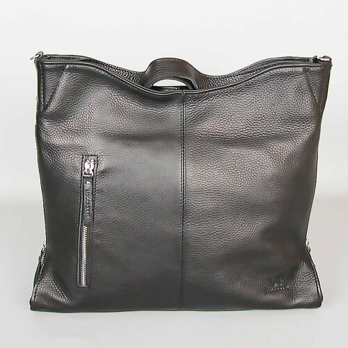 мужская кожаные сумка valigetti, черная
