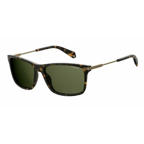 мужские солнцезащитные очки polaroid, зеленые