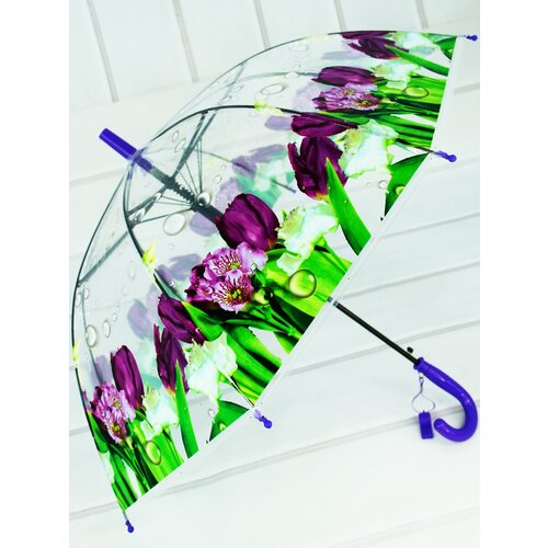 зонт-трости rain-proof для девочки, оранжевый