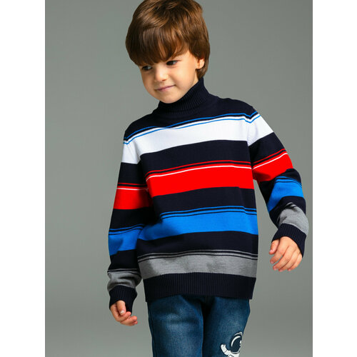 вязаные свитер playtoday для мальчика, синий