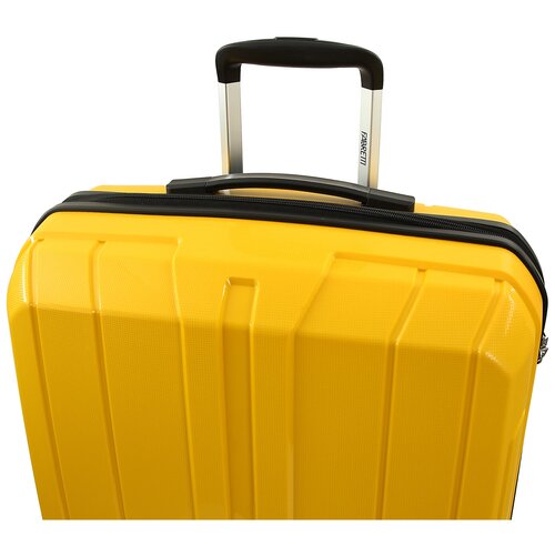 женский чемодан fabretti, желтый