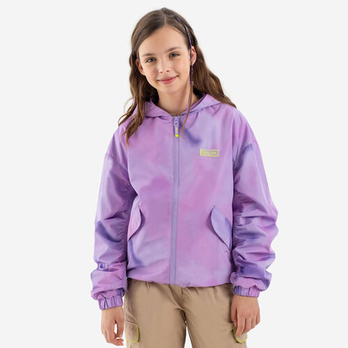куртка kapika для девочки, фиолетовая