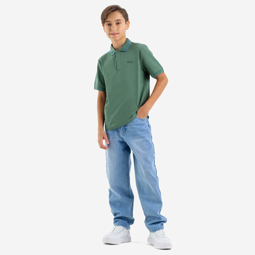 джинсы kapika для мальчика, голубые