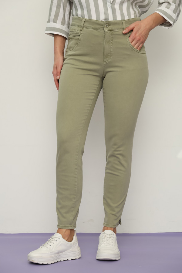 женские джинсы gerry weber, зеленые
