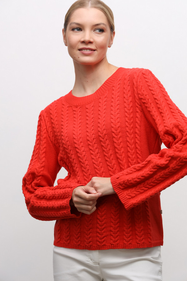 женский пуловер maerz, красный