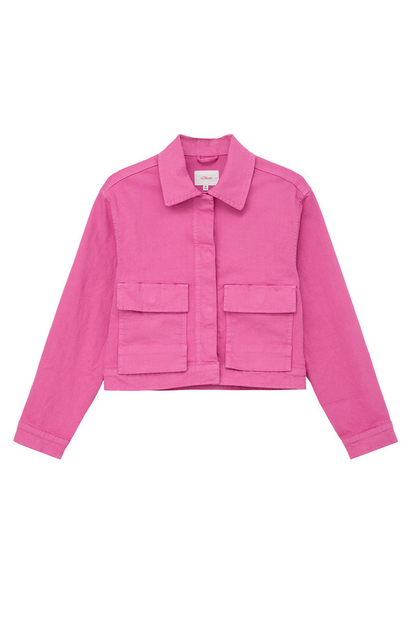 куртка s.oliver для девочки, розовая