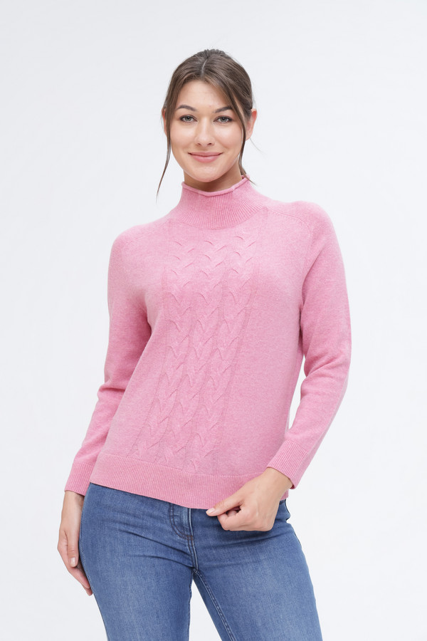 женский пуловер pezzo, розовый