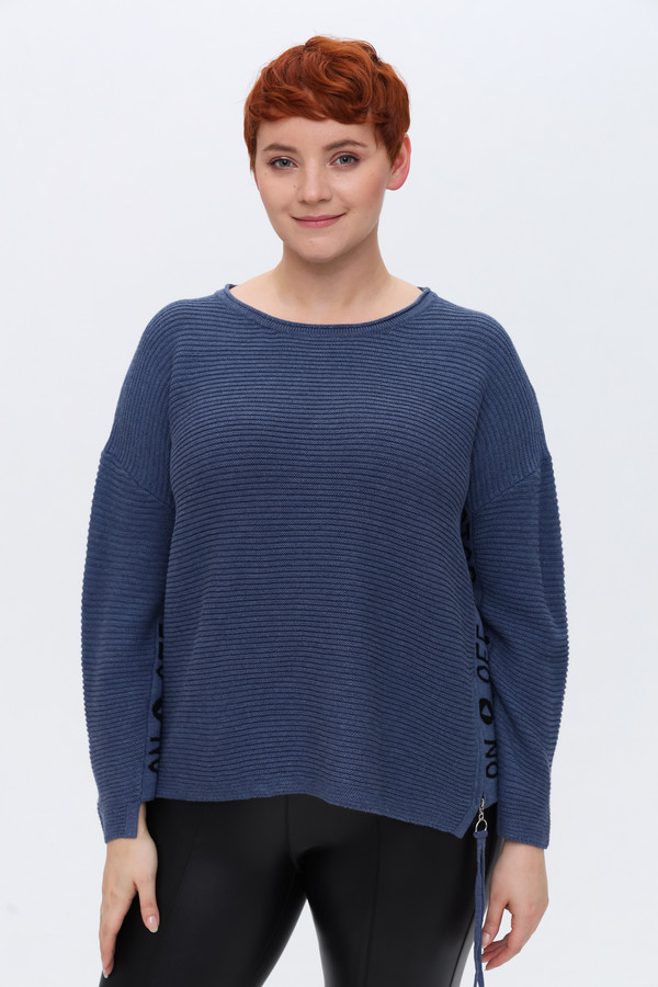 женский пуловер doris streich, синий