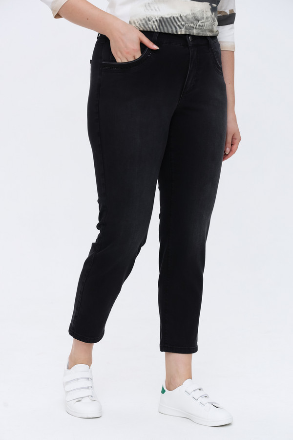 женские джинсы rabe collection, черные