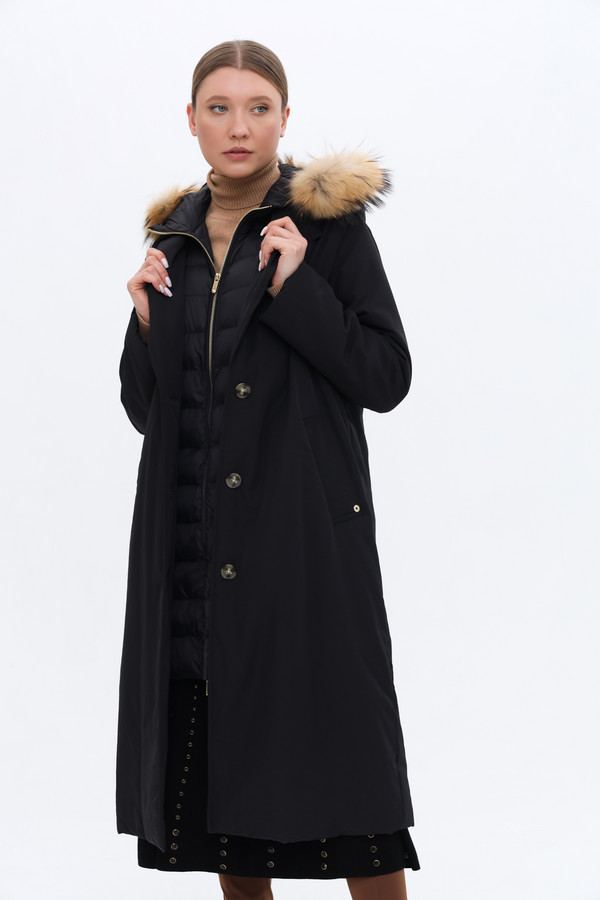 женское пальто penny black, черное